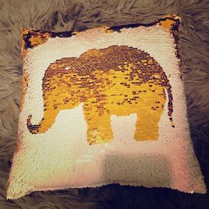Elephant accessory pillow
